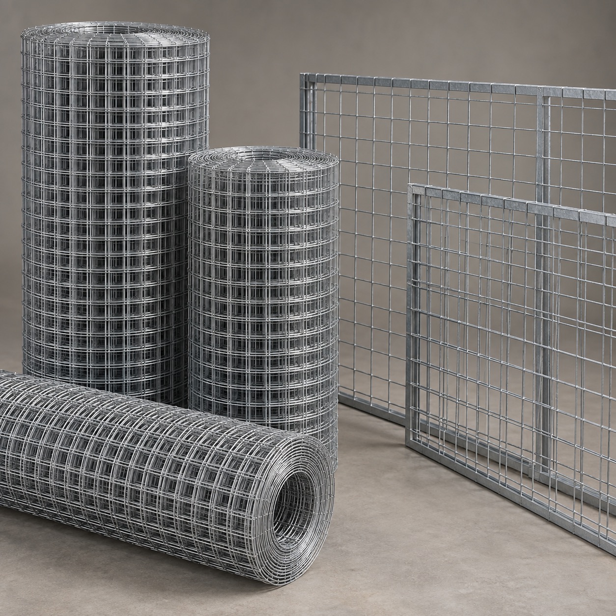Illustrative view of animal cage mesh