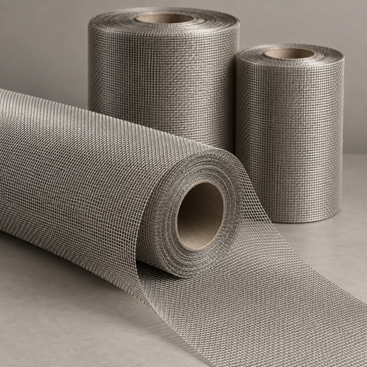 Illustrative view of stainless steel mesh
