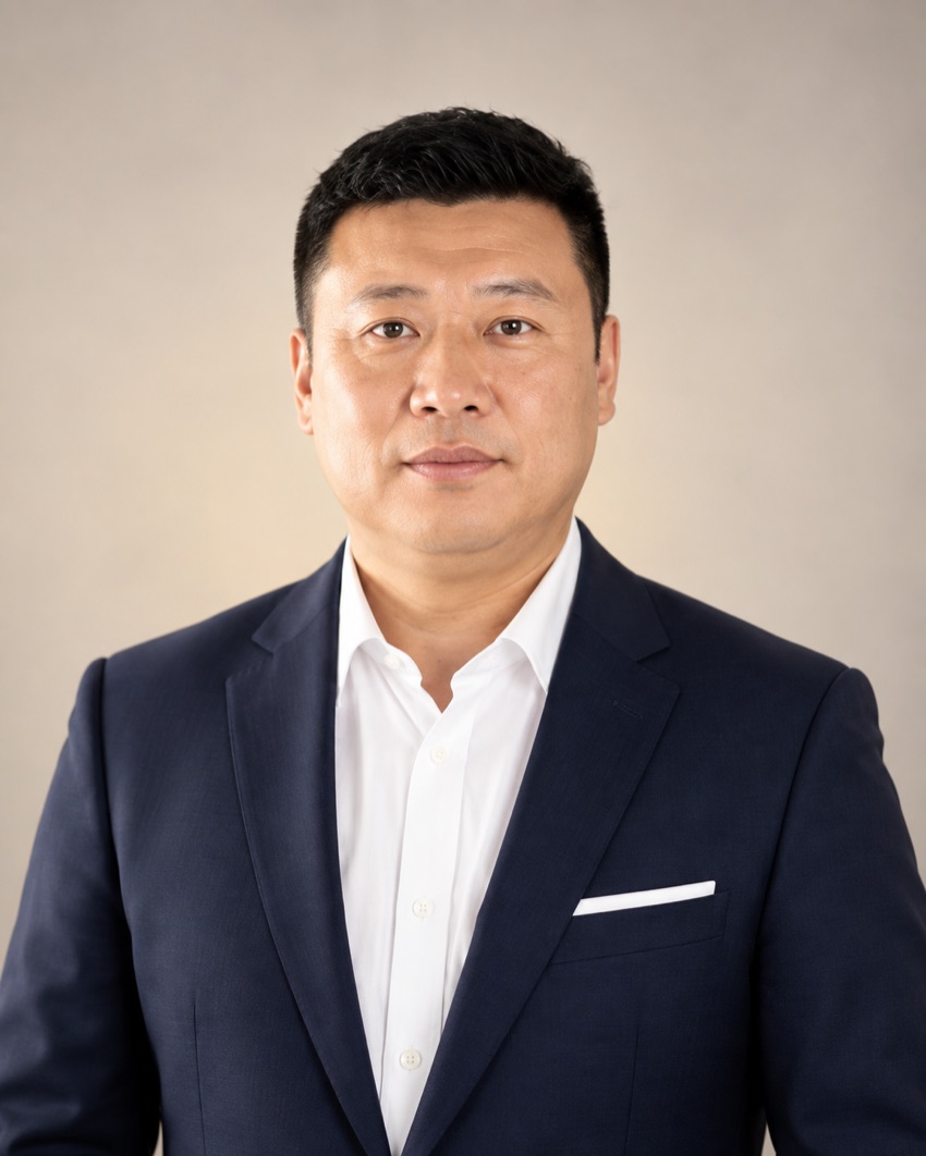 AI-generated portrait based on a reference photo of Frank, APZLG Metal General Manager